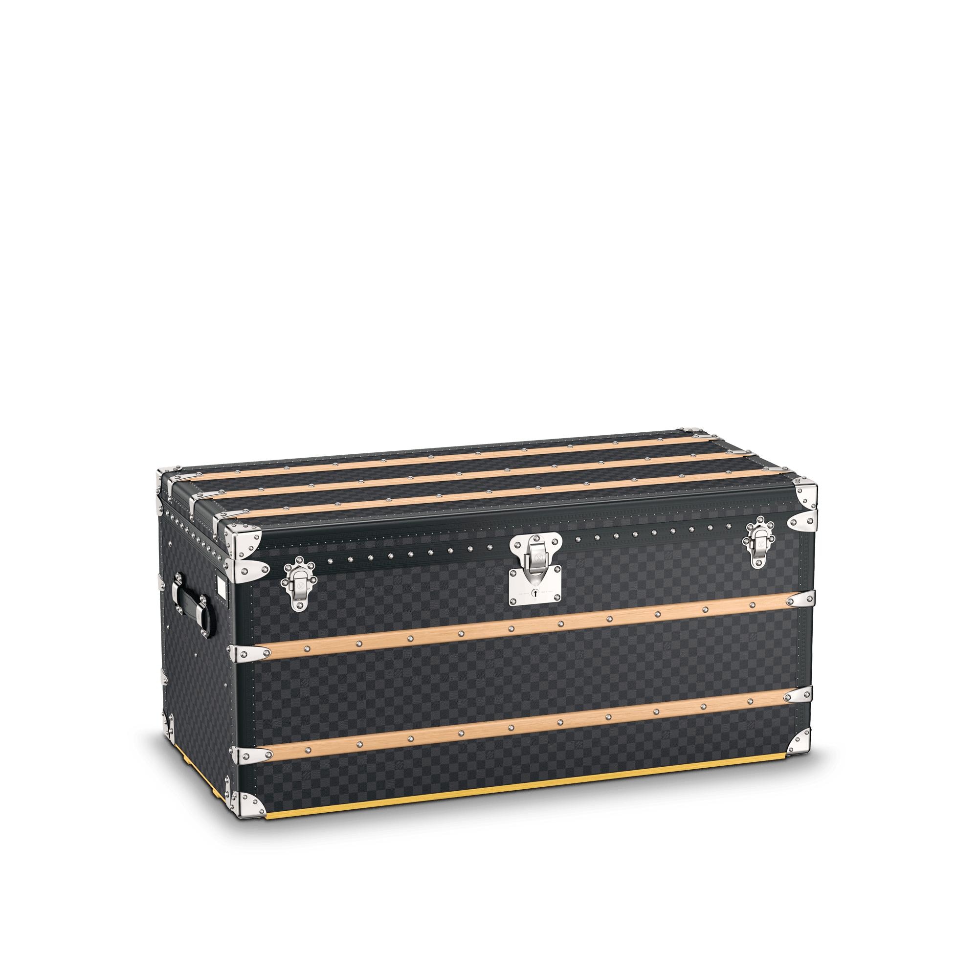 Courrier Lozine 110 Damier Graphite Canvas - Trunks and Boxes